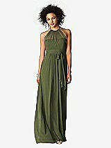 Front View Thumbnail - Olive Green After Six Bridesmaid Dress 6613