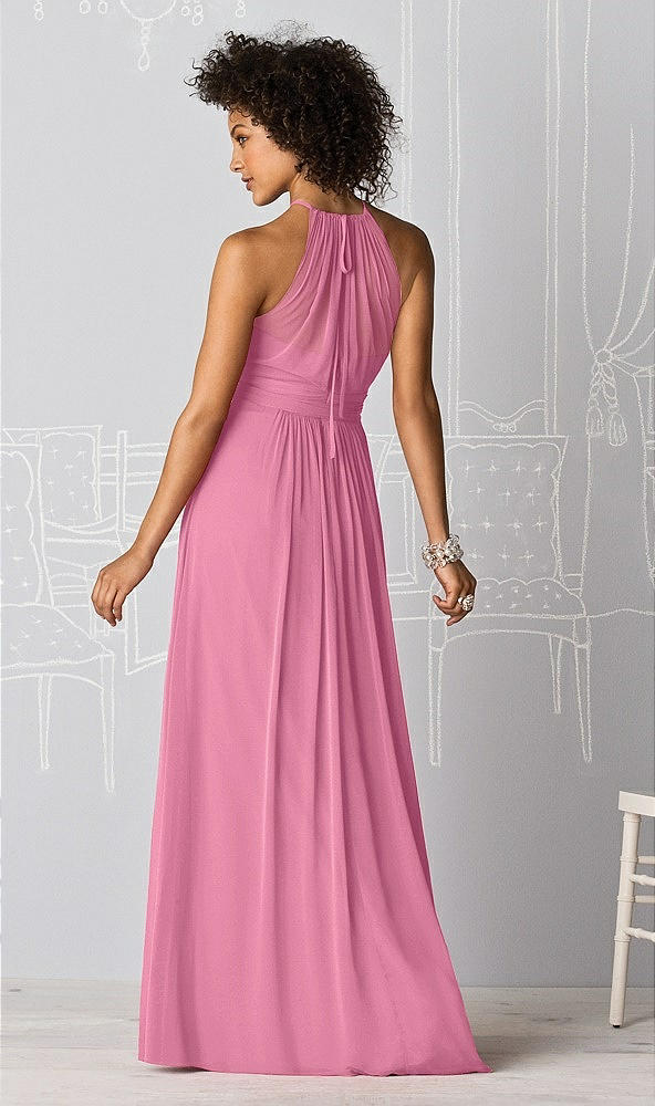 Back View - Orchid Pink After Six Bridesmaid Dress 6613