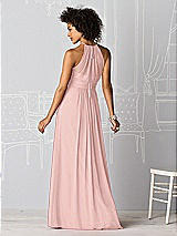 Rear View Thumbnail - Rose - PANTONE Rose Quartz After Six Bridesmaid Dress 6613