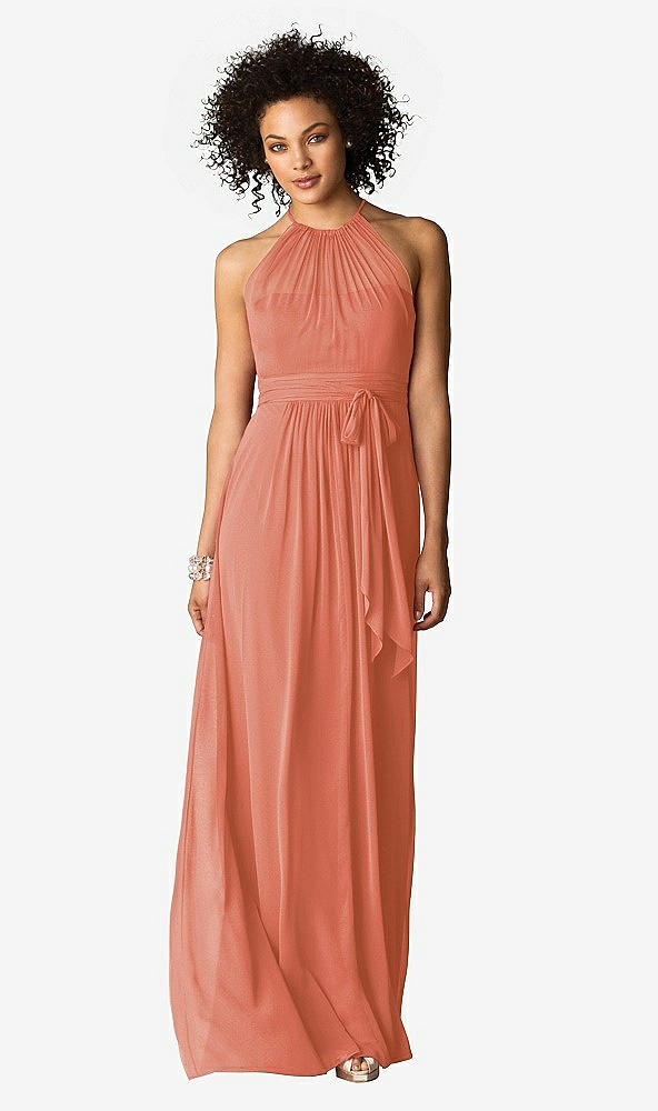 Front View - Terracotta Copper After Six Bridesmaid Dress 6613