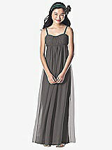 Front View Thumbnail - Caviar Gray Dessy Collection Junior Bridesmaid Style JR835