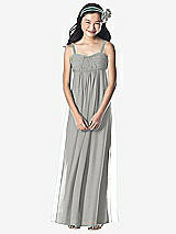 Front View Thumbnail - Chelsea Gray Dessy Collection Junior Bridesmaid Style JR835