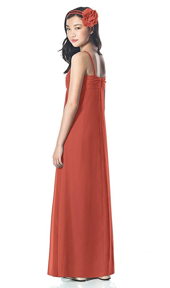 Back View - Amber Sunset Dessy Collection Junior Bridesmaid Style JR835