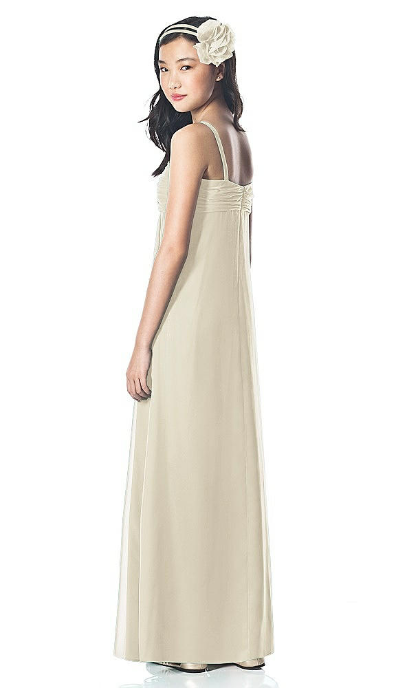 Back View - Champagne Dessy Collection Junior Bridesmaid Style JR835