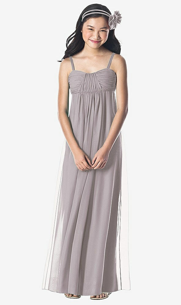 Front View - Cashmere Gray Dessy Collection Junior Bridesmaid Style JR835