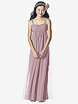 Front View Thumbnail - Dusty Rose Dessy Collection Junior Bridesmaid Style JR835