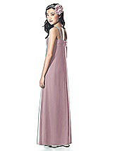 Rear View Thumbnail - Dusty Rose Dessy Collection Junior Bridesmaid Style JR835