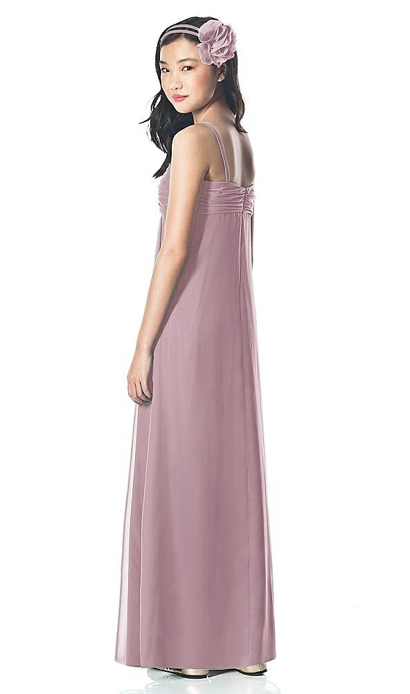 Back View - Dusty Rose Dessy Collection Junior Bridesmaid Style JR835
