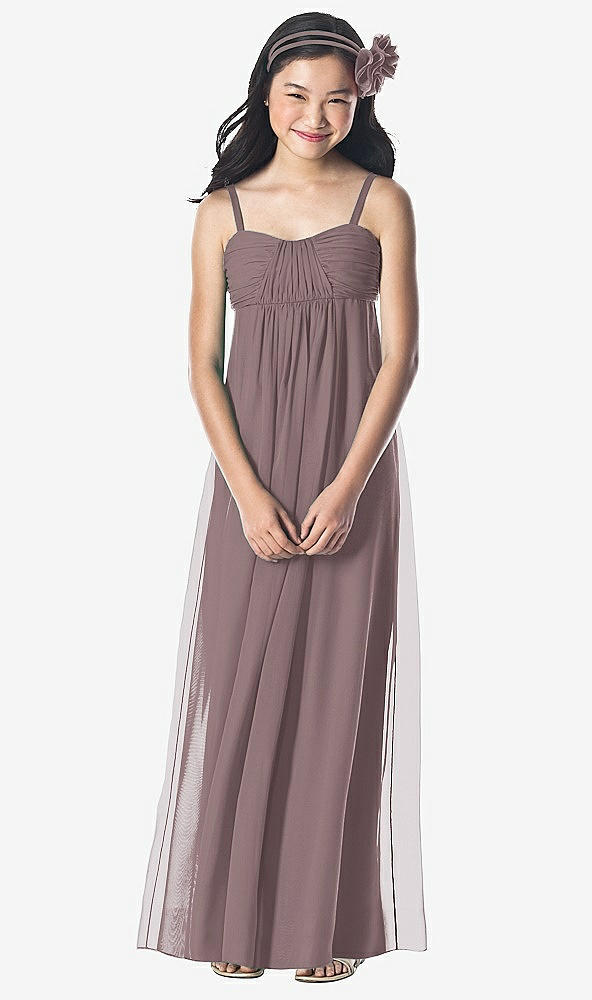 Front View - French Truffle Dessy Collection Junior Bridesmaid Style JR835