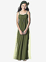 Front View Thumbnail - Olive Green Dessy Collection Junior Bridesmaid Style JR835