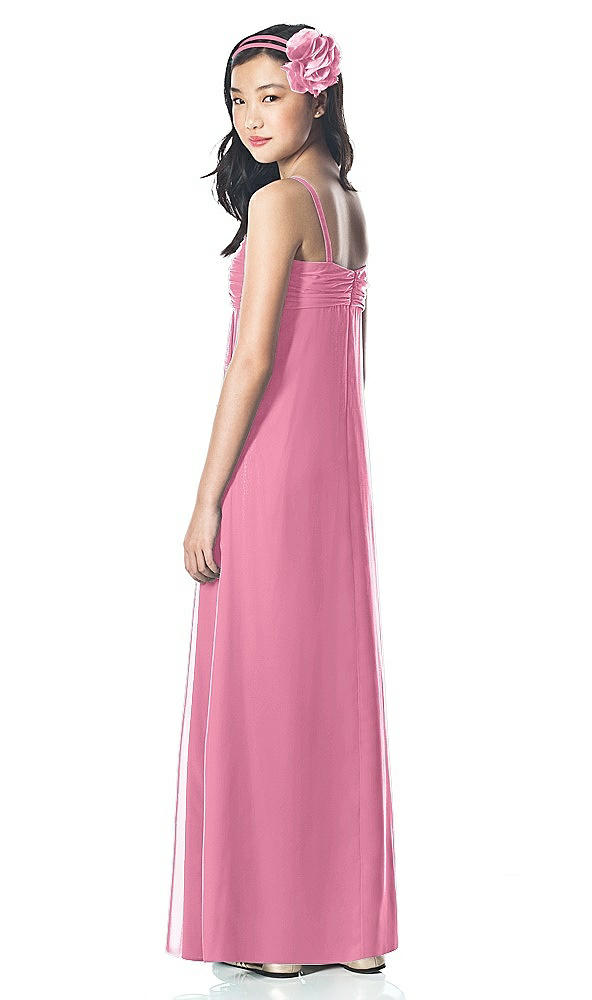 Back View - Orchid Pink Dessy Collection Junior Bridesmaid Style JR835