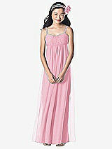 Front View Thumbnail - Peony Pink Dessy Collection Junior Bridesmaid Style JR835