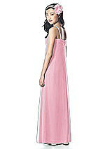 Rear View Thumbnail - Peony Pink Dessy Collection Junior Bridesmaid Style JR835