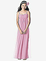Front View Thumbnail - Powder Pink Dessy Collection Junior Bridesmaid Style JR835