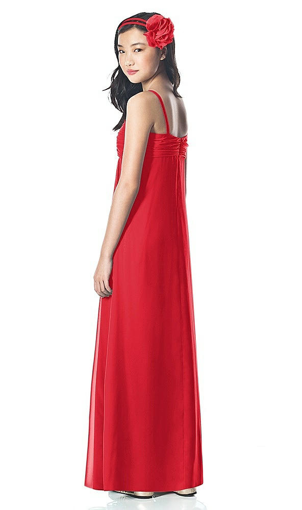 Back View - Parisian Red Dessy Collection Junior Bridesmaid Style JR835
