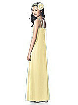 Rear View Thumbnail - Pale Yellow Dessy Collection Junior Bridesmaid Style JR835