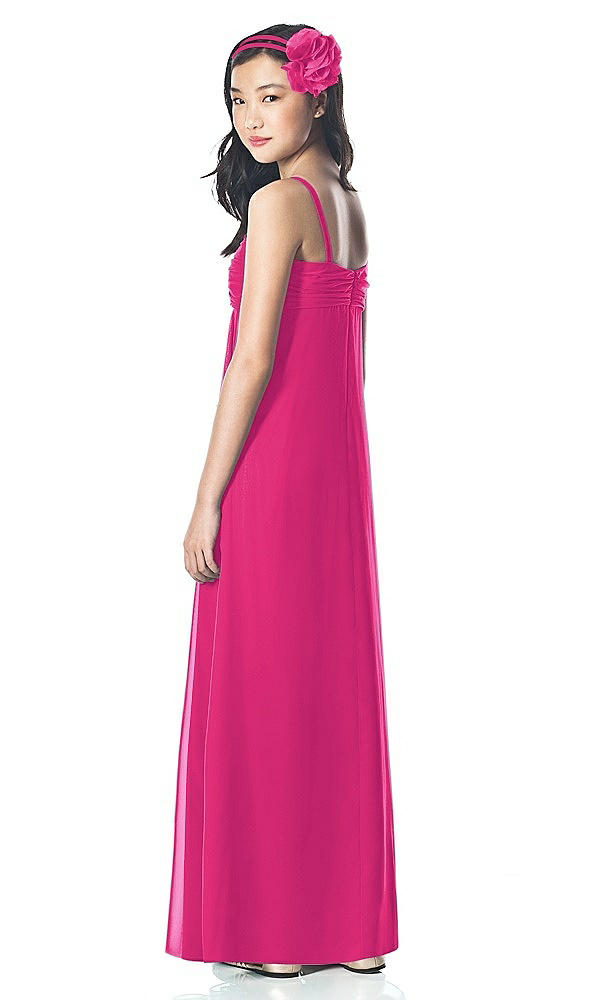 Back View - Think Pink Dessy Collection Junior Bridesmaid Style JR835