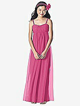 Front View Thumbnail - Tea Rose Dessy Collection Junior Bridesmaid Style JR835