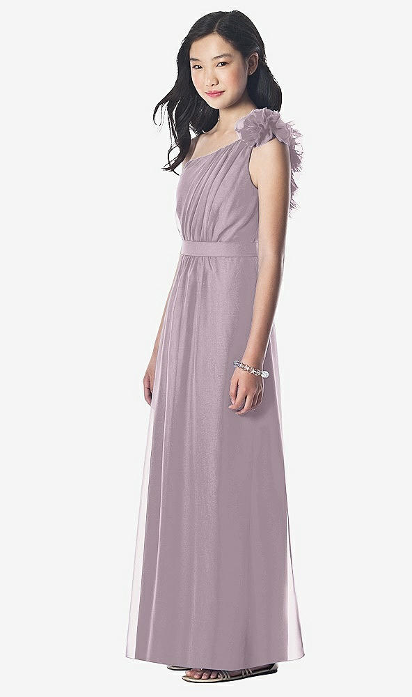 Front View - Lilac Dusk Dessy Collection Junior Bridesmaid style JR611