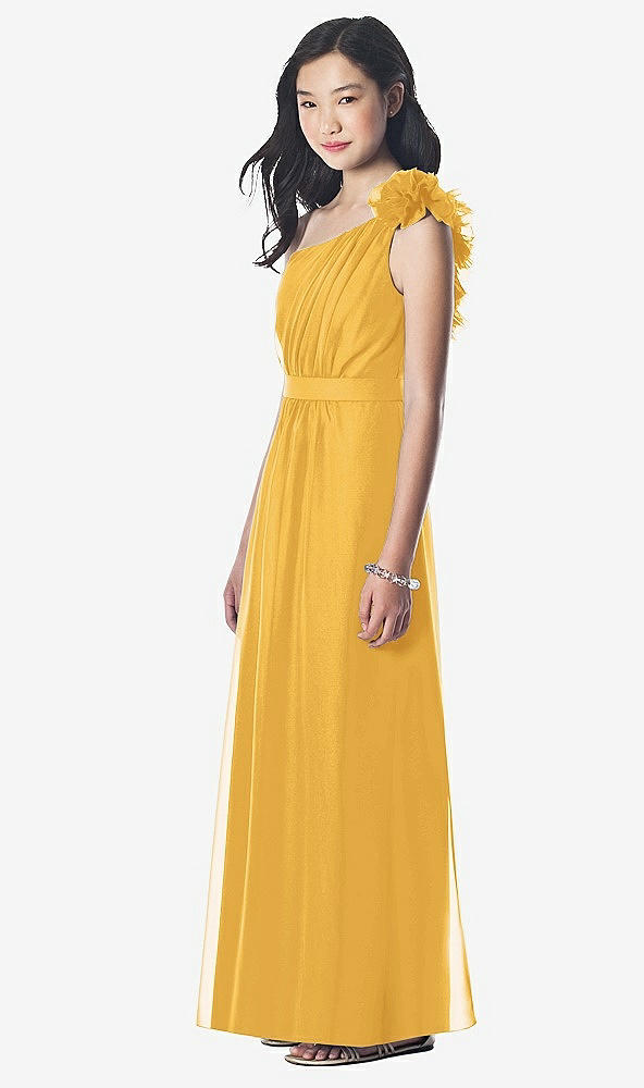 Front View - NYC Yellow Dessy Collection Junior Bridesmaid style JR611