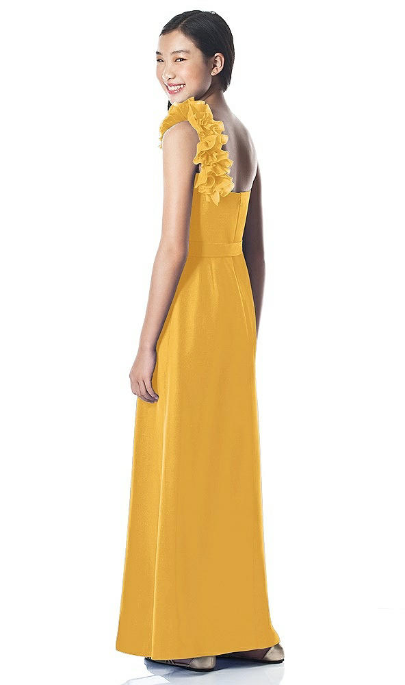 Back View - NYC Yellow Dessy Collection Junior Bridesmaid style JR611