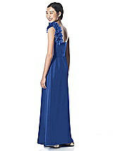 Rear View Thumbnail - Classic Blue Dessy Collection Junior Bridesmaid style JR611