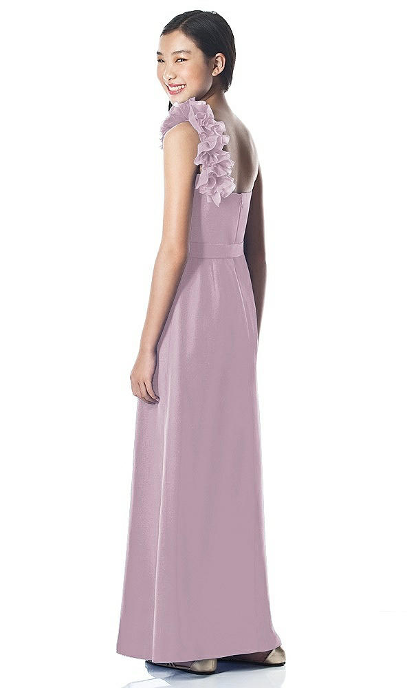 Back View - Suede Rose Dessy Collection Junior Bridesmaid style JR611