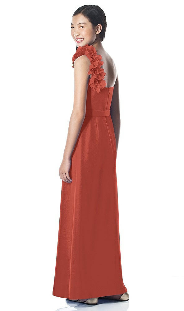 Back View - Amber Sunset Dessy Collection Junior Bridesmaid style JR611