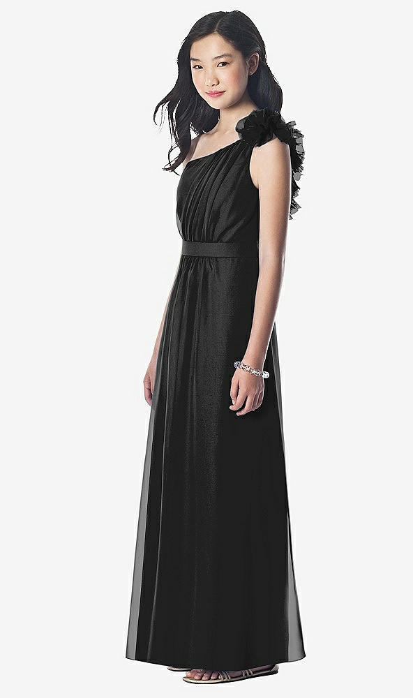 Front View - Black Dessy Collection Junior Bridesmaid style JR611