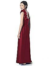 Rear View Thumbnail - Burgundy Dessy Collection Junior Bridesmaid style JR611