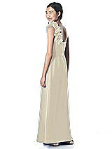 Rear View Thumbnail - Champagne Dessy Collection Junior Bridesmaid style JR611