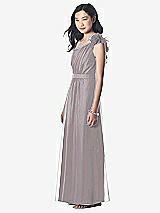 Front View Thumbnail - Cashmere Gray Dessy Collection Junior Bridesmaid style JR611