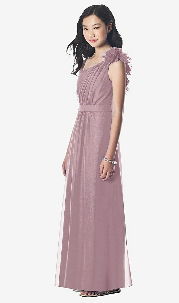 Front View - Dusty Rose Dessy Collection Junior Bridesmaid style JR611