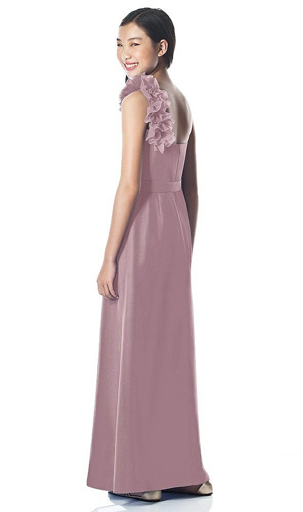 Back View - Dusty Rose Dessy Collection Junior Bridesmaid style JR611