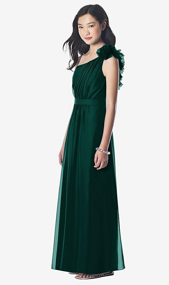 Front View - Evergreen Dessy Collection Junior Bridesmaid style JR611