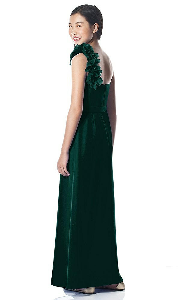 Back View - Evergreen Dessy Collection Junior Bridesmaid style JR611