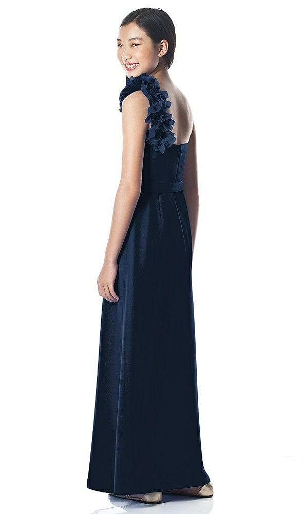 Back View - Midnight Navy Dessy Collection Junior Bridesmaid style JR611