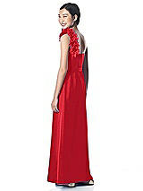 Rear View Thumbnail - Parisian Red Dessy Collection Junior Bridesmaid style JR611