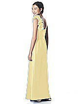Rear View Thumbnail - Pale Yellow Dessy Collection Junior Bridesmaid style JR611