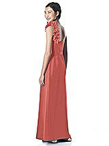 Rear View Thumbnail - Coral Pink Dessy Collection Junior Bridesmaid style JR611