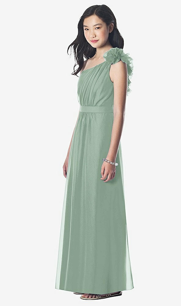 Front View - Seagrass Dessy Collection Junior Bridesmaid style JR611