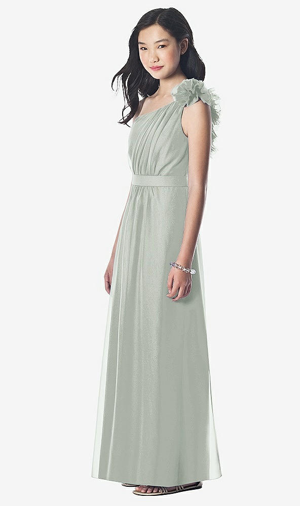 Front View - Willow Green Dessy Collection Junior Bridesmaid style JR611