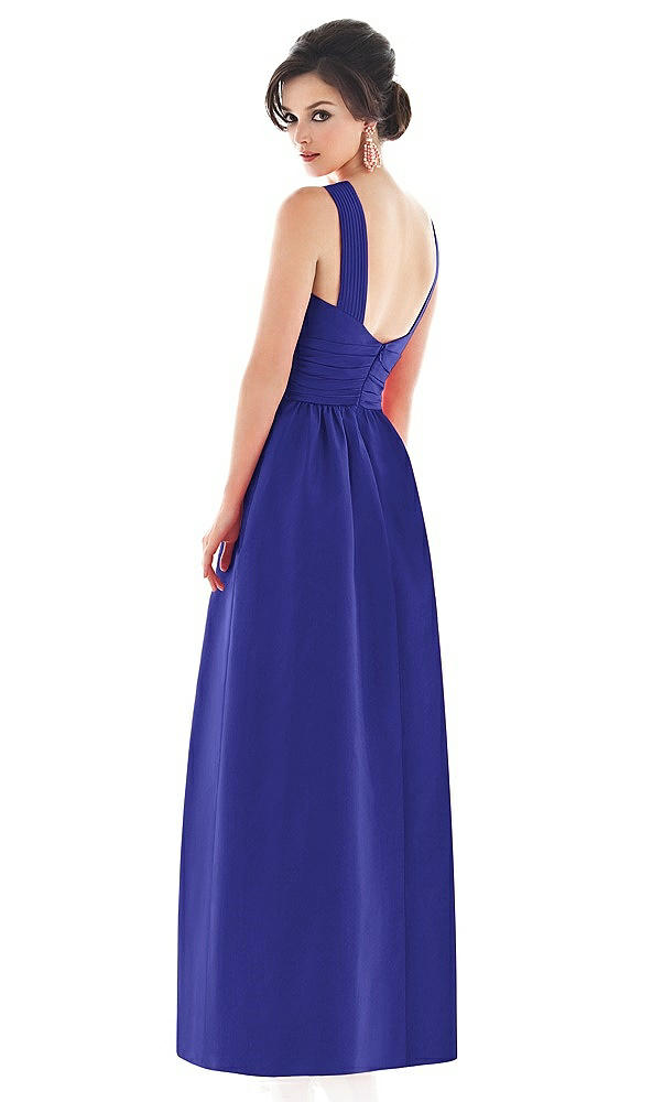 Back View - Electric Blue Alfred Sung Style D495
