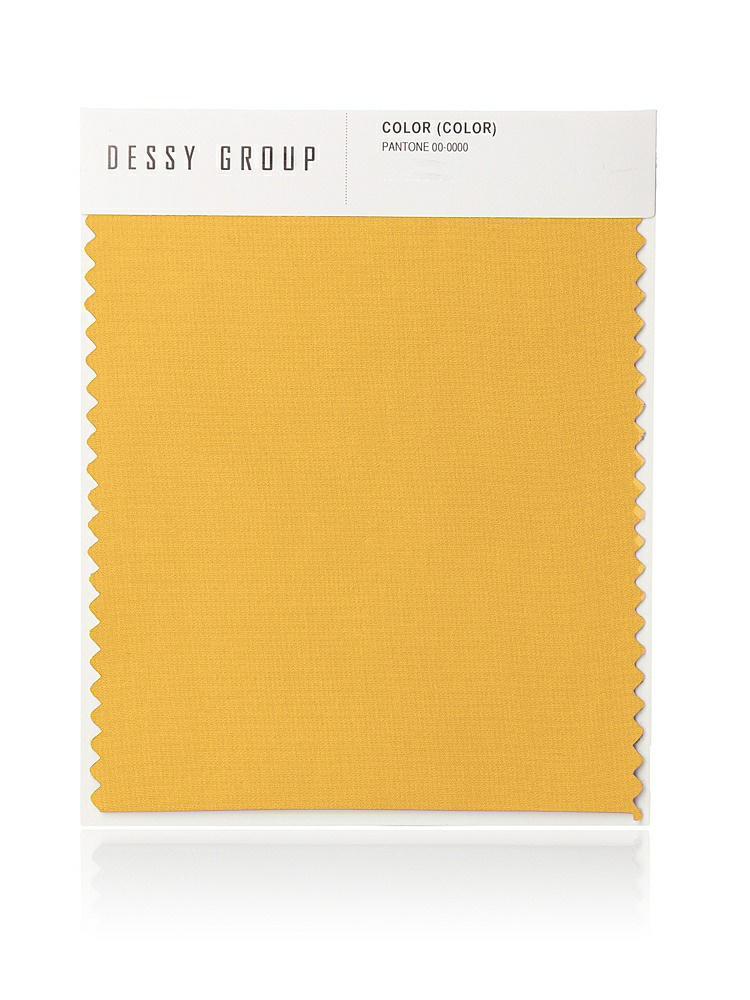Front View - NYC Yellow Lux Chiffon Swatch