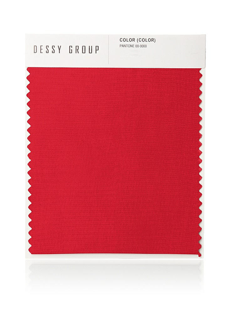 Front View - Parisian Red Lux Chiffon Swatch