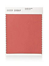 Front View Thumbnail - Coral Pink Lux Chiffon Swatch