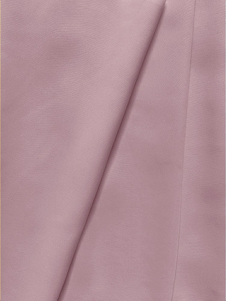 Front View - Dusty Rose Lux Chiffon Fabric by the Yard