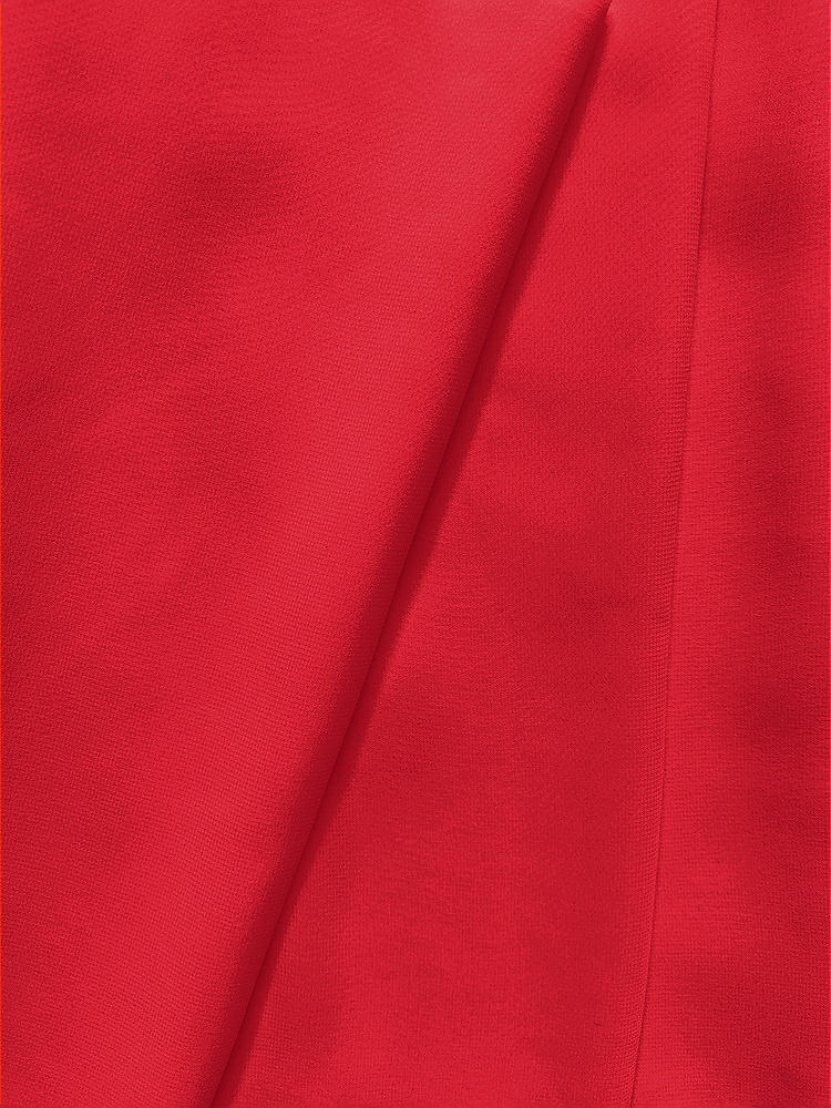 Front View - Parisian Red Lux Chiffon Fabric by the Yard