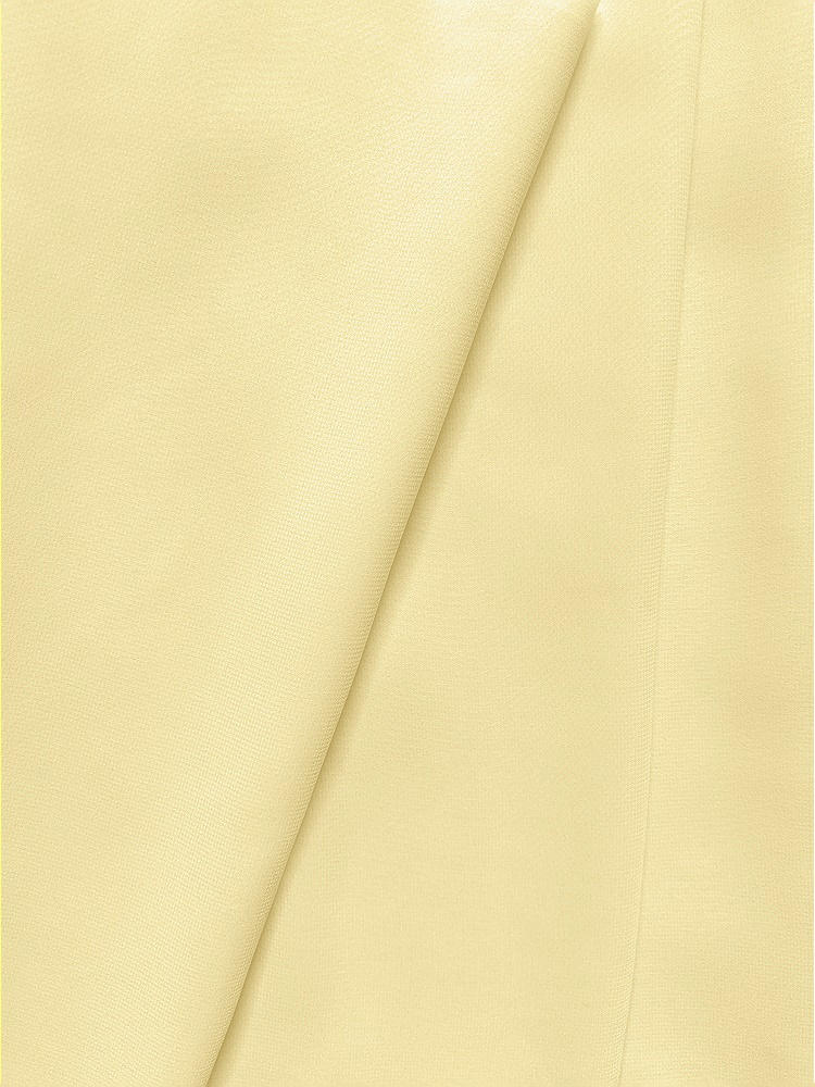 Front View - Pale Yellow Lux Chiffon Fabric by the Yard