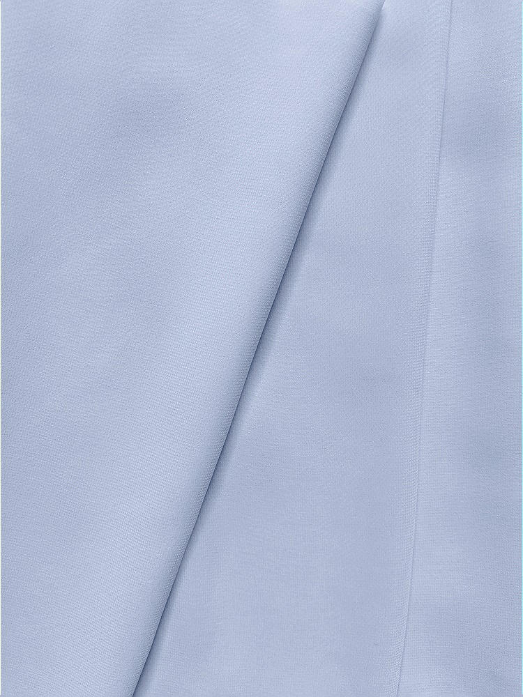 Front View - Sky Blue Lux Chiffon Fabric by the Yard